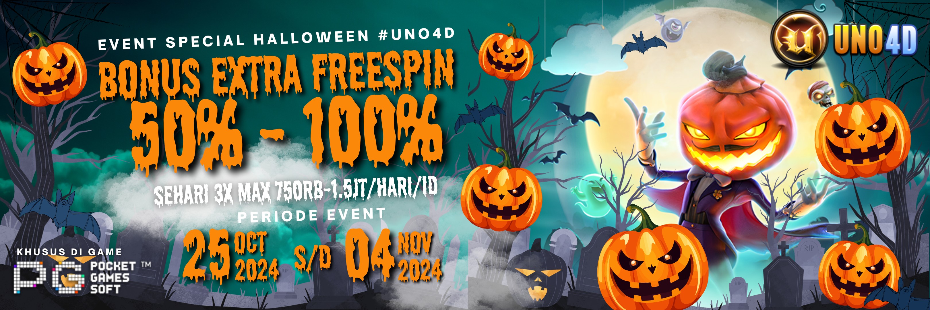 BONUS EXTRA SPESIAL HALLOWEEN 